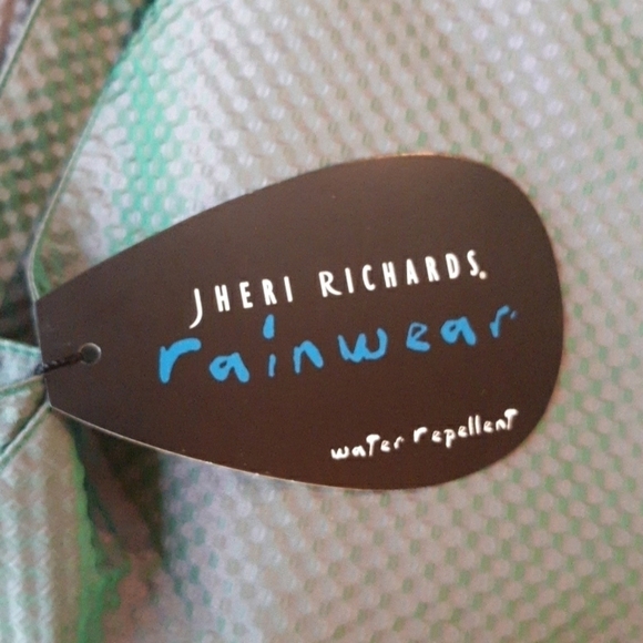 Jheri Richards Rainwear trenchcoat 14 nwt - Picture 4 of 5